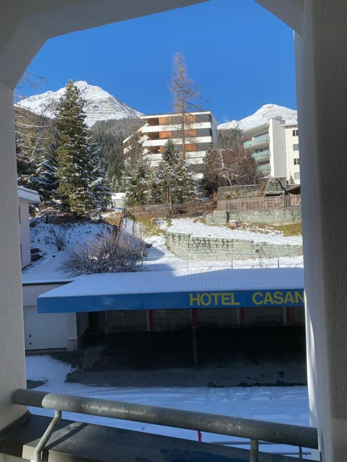 Zentral Bei Kongresshaus, Langlaufloipe, Hallenbad, Garage, Wifi, Voll Ausgestattet - Fewo Gian Davos Bagian luar foto